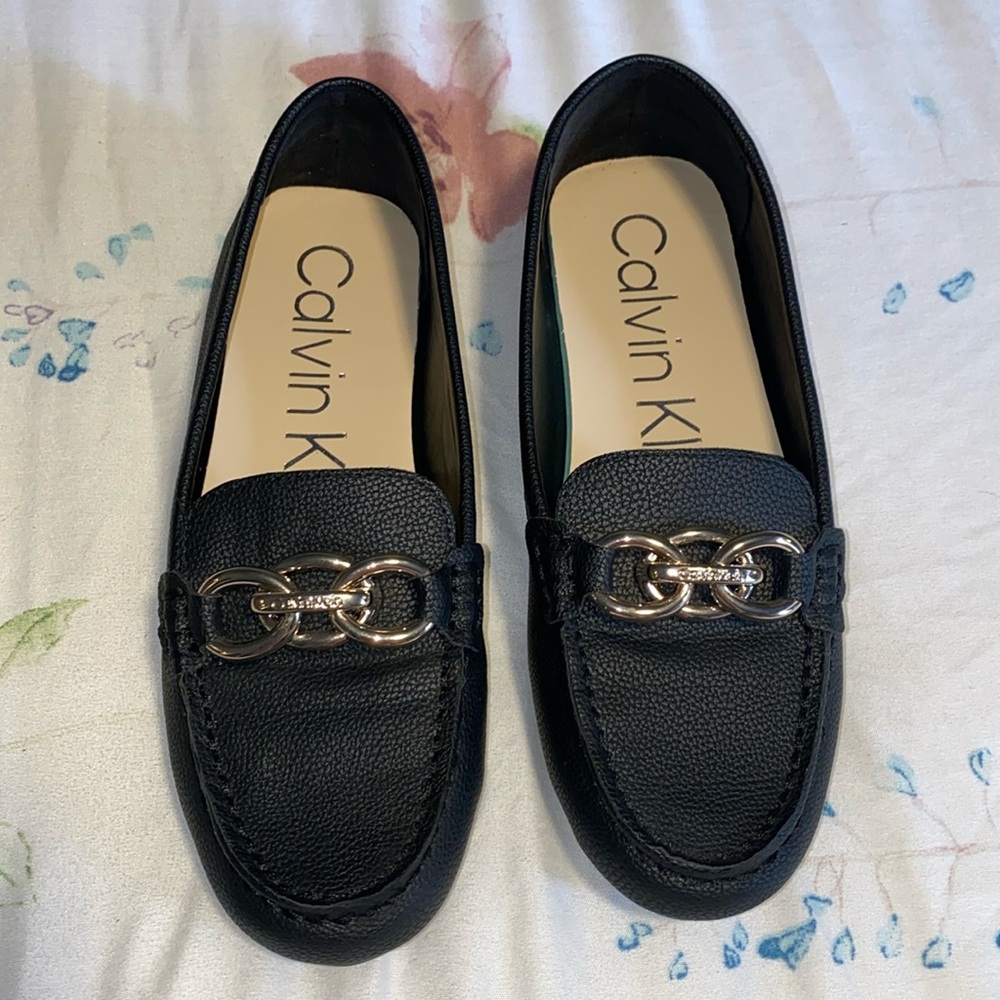Black Calvin Klein Loafers